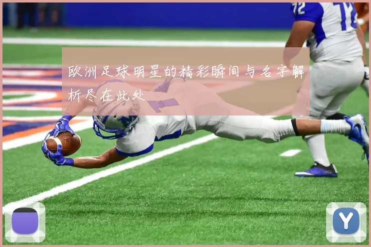 欧洲足球明星的精彩瞬间与名字解析尽在此处
