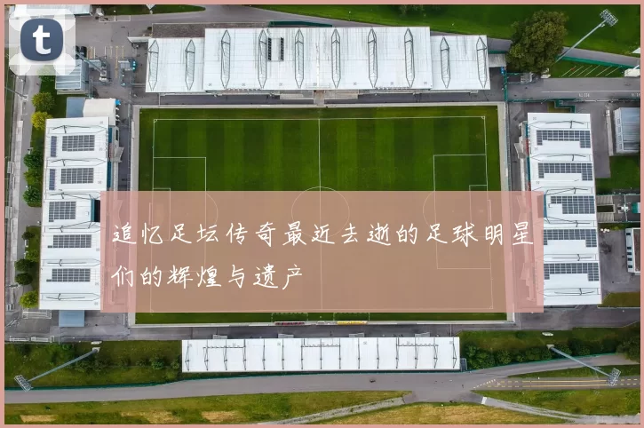 追忆足坛传奇最近去逝的足球明星们的辉煌与遗产